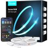 imageGovee Smart WiFi LED Strip Lights 50ft RGB Led Strip Lighting Work with Alexa and Google Assistant Color Changing Light Strip Music Sync LED Lights for Bedroom Party New Year Easy to Install164FT