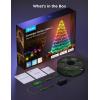 imageGovee Christmas Lights 2 RGBWIC 99FT 300LEDs Christmas Tree Lights with Shape Mapping Function Smart Holiday String Lights for Christmas Decor 130 Preset Scenes Voice and APP Control Green WireGreen