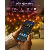 imageGovee Christmas Lights 66ft Smart RGBIC String Lights AppControlled 125 Scene Modes IP65 Waterproof Sync with Music Works with Alexa Holiday Party Decorations Indoor Outdoor33ft