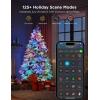 imageGovee Christmas Lights 66ft Smart RGBIC String Lights AppControlled 125 Scene Modes IP65 Waterproof Sync with Music Works with Alexa Holiday Party Decorations Indoor Outdoor33ft