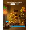 imageGovee Christmas Lights 66ft Smart RGBIC String Lights AppControlled 125 Scene Modes IP65 Waterproof Sync with Music Works with Alexa Holiday Party Decorations Indoor Outdoor33ft