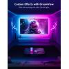 imageGovee Envisual TV Backlight T2 with Dual Cameras 164ft RGBIC WiFi LED Backlights for 7585 inch TVs Double Light Beads for Home Decorations Smart App Control Music Sync118FT for 5565 TV