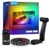 imageGovee Envisual TV Backlight T2 with Dual Cameras 164ft RGBIC WiFi LED Backlights for 7585 inch TVs Double Light Beads for Home Decorations Smart App Control Music Sync164FT for 7585 TV