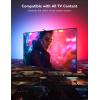 imageGovee Envisual TV Backlight T2 with Dual Cameras 164ft RGBIC WiFi LED Backlights for 7585 inch TVs Double Light Beads for Home Decorations Smart App Control Music Sync118FT for 5565 TV