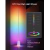 imageGovee Floor Lamp 2 with Matter RGBIC Warm Cool White LED Floor Lamp Works with Alexa 1725lm Corner Floor Lamp with Music Sync Scene Modes Smart Floor Lamp for Bedroom Living Room Studio BlackSilver