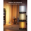 imageGovee Floor Lamp 2 with Matter RGBIC Warm Cool White LED Floor Lamp Works with Alexa 1725lm Corner Floor Lamp with Music Sync Scene Modes Smart Floor Lamp for Bedroom Living Room Studio BlackSilver