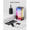 imageGovee Floor Lamp 2 with Matter RGBIC Warm Cool White LED Floor Lamp Works with Alexa 1725lm Corner Floor Lamp with Music Sync Scene Modes Smart Floor Lamp for Bedroom Living Room Studio BlackBlack
