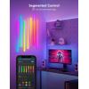 imageGovee Glide Wall Lights RGBIC LED Lights Smart Gaming Lights Works with Alexa and Google Assistant RGB Light Bar LED Wall Lights for Bedroom 2 Panels Set 3 SectionsPanel14 Pcs
