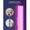 imageGovee Glide Wall Lights RGBIC LED Lights Smart Gaming Lights Works with Alexa and Google Assistant RGB Light Bar LED Wall Lights for Bedroom 2 Panels Set 3 SectionsPanel14 Pcs