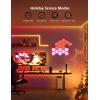 imageGovee Glide Y Lights RGBIC LED Gaming Lights for Wall Smart WiFi Game Lights with Music Sync DIY and Timer Feature Gaming Room Lights LED Lights for Gaming Setup Wall Lights 7 Pack7 Packs