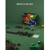 imageGovee HDMI 21 Sync Box 2 AI Sync Box with TV Backlight Supports 8K60Hz 4K144Hz VRR and ALLM Works with Matter and Alexa RGBIC LED Light Strip for 5565 inch TVs 75 LEDsm163FT for 7585 TV