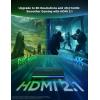 imageGovee HDMI 21 Sync Box Kit 2 Includes AI Sync Box Light Bars and Monitor Backlight Supports 8K60Hz 4K144Hz VRR and ALLM Works with Matter and Alexa RGBIC Light Strip for 2734 inch Monitor
