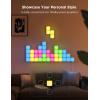 imageGovee Mini Panel Lights RGBIC Wall Lights Smart LED Wall Panels Works with Matter Alexa Google Assistant Sync with Music DIY Pixel Lights for Home Decor Gaming Room Bedroom 20 Pcs20 Pcs