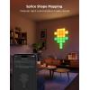 imageGovee Mini Panel Lights RGBIC Wall Lights Smart LED Wall Panels Works with Matter Alexa Google Assistant Sync with Music DIY Pixel Lights for Home Decor Gaming Room Bedroom 20 Pcs10 Pcs