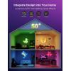 imageGovee Mini Panel Lights RGBIC Wall Lights Smart LED Wall Panels Works with Matter Alexa Google Assistant Sync with Music DIY Pixel Lights for Home Decor Gaming Room Bedroom 20 Pcs10 Pcs