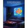 imageGovee Mini Panel Lights RGBIC Wall Lights Smart LED Wall Panels Works with Matter Alexa Google Assistant Sync with Music DIY Pixel Lights for Home Decor Gaming Room Bedroom 20 Pcs20 Pcs