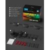 imageGovee Outdoor Deck Lights RGBIC Outdoor Lights with 4000K White Light IP65 Smart Fence Lights with App Control Voice Control LED Path Lights for Outdoor DecorWired 6 Packs 328ft12 Packs