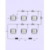 imageGovee Outdoor Flood Lights 2 RGBIC Warm Cold White LED Lights 50 Scene Modes for Party Landscape Lighting Upgrated IP66 with App Control Wired 4 Pack6 pack