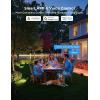 imageGovee Outdoor Flood Lights 2 RGBIC Warm Cold White LED Lights 50 Scene Modes for Party Landscape Lighting Upgrated IP66 with App Control Wired 4 Pack6 pack