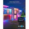 imageGovee Outdoor LED Strip Lights 656ft Smart Outdoor Lights Work with Alexa and Google Assistant App Control IP65 Waterproof RGBIC Outdoor Lights for Patio Eave Outdoor Decorations656ft