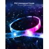 imageGovee Outdoor LED Strip Lights 656ft Smart Outdoor Lights Work with Alexa and Google Assistant App Control IP65 Waterproof RGBIC Outdoor Lights for Patio Eave Outdoor Decorations656ft