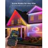 imageGovee Outdoor Neon Rope Lights 328ft RGBIC IP67 Waterproof Christmas Decorations with 64 Scene Modes Music Sync Flexible LED Outdoor Lights Christmas Lights Work with Alexa Google Assistant656ft