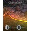 imageGovee Outdoor Neon Rope Lights 328ft RGBIC IP67 Waterproof Christmas Decorations with 64 Scene Modes Music Sync Flexible LED Outdoor Lights Christmas Lights Work with Alexa Google Assistant328ft