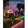 imageGovee Outdoor Neon Rope Lights 328ft RGBIC IP67 Waterproof Christmas Decorations with 64 Scene Modes Music Sync Flexible LED Outdoor Lights Christmas Lights Work with Alexa Google Assistant328ft