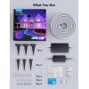 imageGovee Outdoor Neon Rope Lights 328ft RGBIC IP67 Waterproof Christmas Decorations with 64 Scene Modes Music Sync Flexible LED Outdoor Lights Christmas Lights Work with Alexa Google Assistant328ft