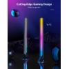 imageGovee RGBIC Gaming Light Bars H6047 with Smart Controller WiFi Smart LED Gaming Lights with Music Modes and 60 Scene Modes Built Works with Alexa ampamp Google Assistant Game Room Lights DecorDark Grey