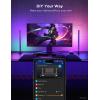 imageGovee RGBIC Gaming Light Bars H6047 with Smart Controller WiFi Smart LED Gaming Lights with Music Modes and 60 Scene Modes Built Works with Alexa ampamp Google Assistant Game Room Lights DecorPurple