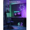 imageGovee RGBIC Gaming Light Bars H6047 with Smart Controller WiFi Smart LED Gaming Lights with Music Modes and 60 Scene Modes Built Works with Alexa ampamp Google Assistant Game Room Lights DecorPurple