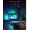 imageGovee RGBIC Light Bars 15 Inches WiFi TV Backlight with Double Light Beads Smart Light Bars with Multiple Placement Options Suitable for 4570 inch TVs Work with Alexa and Google Assistant BlackBlack