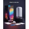 imageGovee RGBIC Smart Table Lamp 2 Touch Bedside Small Table Lamp Work with Matter Alexa LED Desk Lamp with 64 Scene Modes Color Changing Lamp for Bedroom Living Room Dimmable Night LightCorded