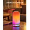 imageGovee RGBIC Smart Table Lamp 2 Touch Bedside Small Table Lamp Work with Matter Alexa LED Desk Lamp with 64 Scene Modes Color Changing Lamp for Bedroom Living Room Dimmable Night LightCorded