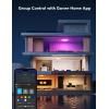 imageGovee Smart Ceiling Light RGBIC LED Ceiling Light Fixture 2400LM Flush Mount Light Fixture DIY Colors Works with Alexa 2200K6500K Ceiling Lights for Bedroom Living Room 12 Inch 1 Pack12 inch  1 pack