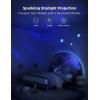 imageGovee Star Light Projector with 3 Aurora Flowing Effects Star Projector Works with Matter Alexa and Google Assistant 16 Million Colors 52 Scene Modes Star Night Light Projector Without Plug