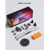 imageGovee TV Backlight 3 Lite Kit 118ft RGBICW WiFi TV LED Strip Lights for 5565in TVs with Camera and 15 Inches Smart Light Bars with 4in1 Light Beads  Works with Alexa ampamp Google Home