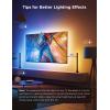 imageGovee TV Backlight 3 Lite Kit 118ft RGBICW WiFi TV LED Strip Lights for 5565in TVs with Camera and 15 Inches Smart Light Bars with 4in1 Light Beads  Works with Alexa ampamp Google Home