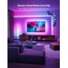 imageGovee TV Backlight 3 Lite with FishEye Correction Function Sync to 4050 Inch TVs 78ft RGBICW WiFi LED Strip Lights with Camera 4 Colors in 1 Lamp Bead Voice and APP Control Adapter118FT for 5565 TV