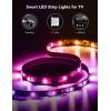 imageGovee TV LED Backlight Strip RGBIC Smart LED Backlight for 4050inch TVs Music Sync WiFi Bluetooth ampamp App Control Works with Alexa ampamp Google Assistant 77 Scene Modes Adapter