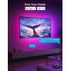 imageGovee TV LED Backlight Strip RGBIC Smart LED Backlight for 4050inch TVs Music Sync WiFi Bluetooth ampamp App Control Works with Alexa ampamp Google Assistant 77 Scene Modes Adapter