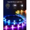 imageGovee TV LED BacklightRGBIC Smart LED Strip Lights for 7080 inch TVs Bluetooth and WiFi Control Works with Alexa ampamp Google Assistant Music Sync 99 Scene Modes Adapter15FT for 7080 TV