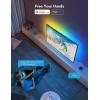 imageGovee TV LED BacklightRGBIC Smart LED Strip Lights for 7080 inch TVs Bluetooth and WiFi Control Works with Alexa ampamp Google Assistant Music Sync 99 Scene Modes Adapter15FT for 7080 TV