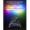 imageGovee Wall Sconce Smart RGBIC Wall Lights Works with Matter ampamp Alexa Music Sync Wall Mount Light Plug in Color Changing Modern Room Light for Living Room Bedroom Gaming Room Hallway 1 Pack