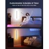 imageGovee Wall Sconce Smart RGBIC Wall Lights Works with Matter ampamp Alexa Music Sync Wall Mount Light Plug in Color Changing Modern Room Light for Living Room Bedroom Gaming Room Hallway 1 Pack