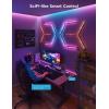 imageGovee x Evangelion Gaming Wall Light RGBIC Glide Wall Light Work with Matter Alexa and Google Assistant DIY Customized LED Wall Lighting Effects and ShapesGaming Light Bar for Gaming Room3Pcs1Connector