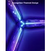 imageGovee x Evangelion Gaming Wall Light RGBIC Glide Wall Light Work with Matter Alexa and Google Assistant DIY Customized LED Wall Lighting Effects and ShapesGaming Light Bar for Gaming Room6Pcs2Connectors