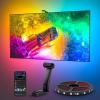 imageGovee Envisual TV Backlight T2 with Dual Cameras 164ft RGBIC WiFi LED Backlights for 7585 inch TVs Double Light Beads for Home Decorations Smart App Control Music Sync118FT for 5565 TV