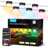 imageGovee Outdoor Deck Lights RGBIC Outdoor Lights with 4000K White Light IP65 Smart Fence Lights with App Control Voice Control LED Path Lights for Outdoor DecorWired 6 Packs 328ft12 Packs